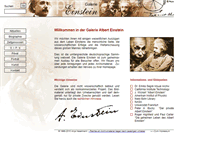 Tablet Screenshot of einsteingalerie.de